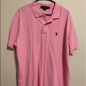 US Polo pink polo shirt.  Excellent condition.  XL